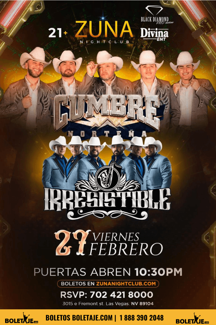 Cumbre Norteña e Irresistible