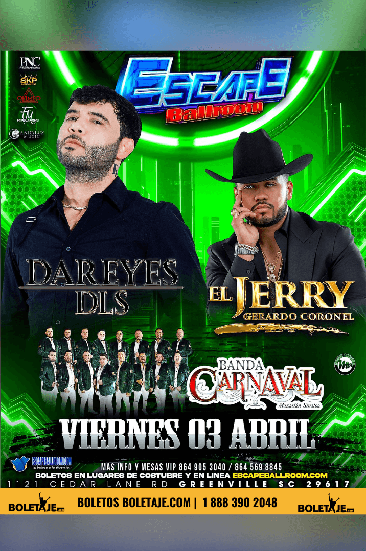 Dareyes de la Sierra, El Jerry Gerardo Coronel y Banda Carnaval
